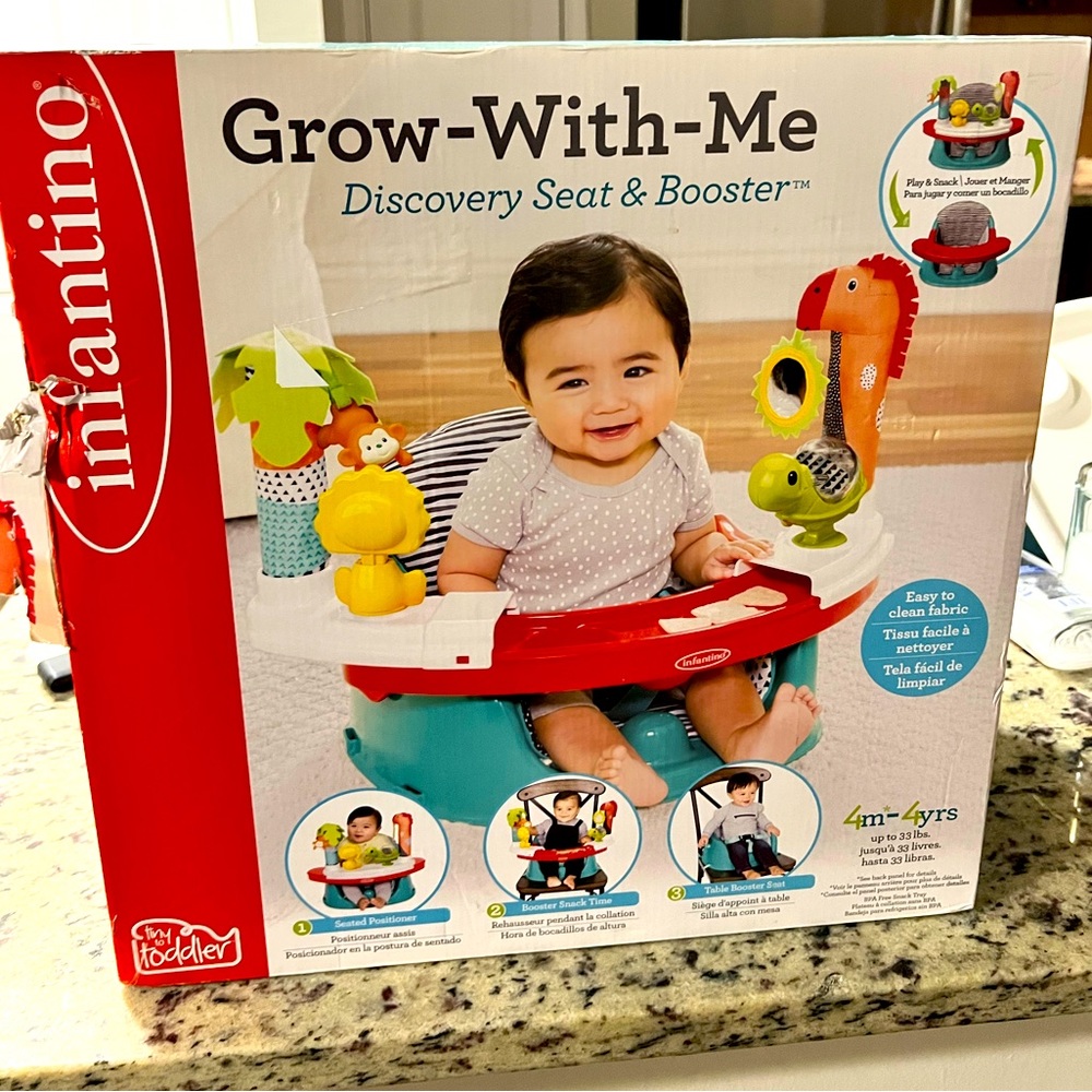 Infantino Grow-With-Me Discovery Seat and Booster